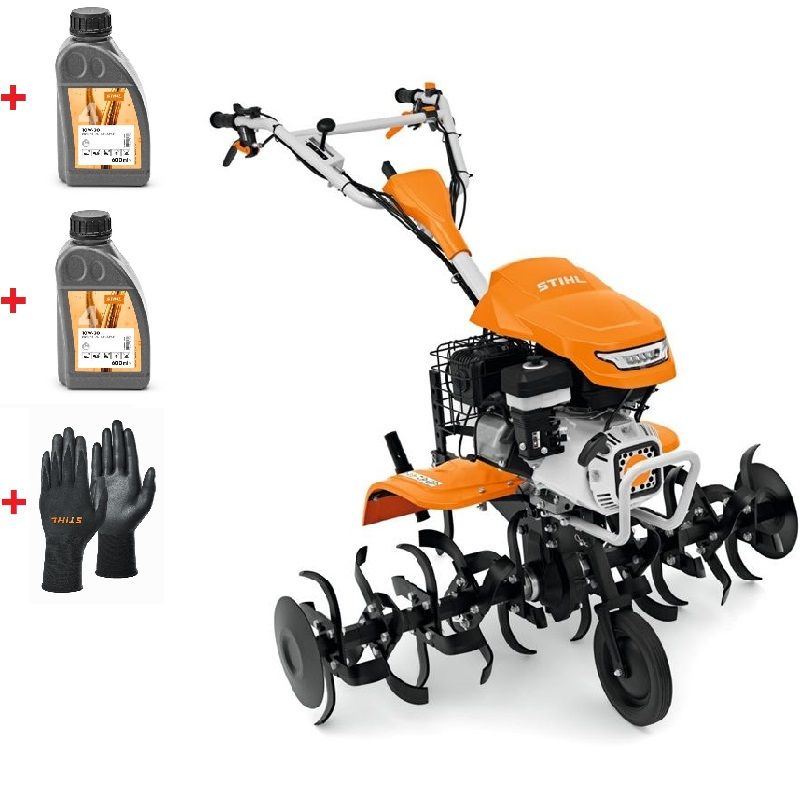 Mотофреза STIHL MH 700, 252 см&sup3;, 36 см, 7.1 к.с. + ръкавици и масло 2 броя